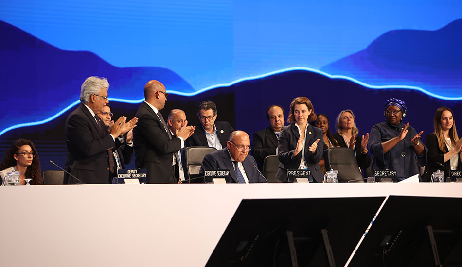 sesión de clausura COP27