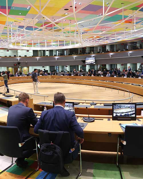 reunión ministros de energía de la UE