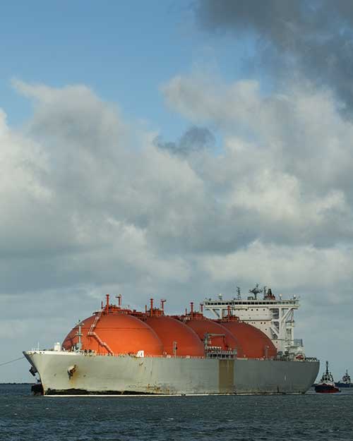 buque de transporte de GNL