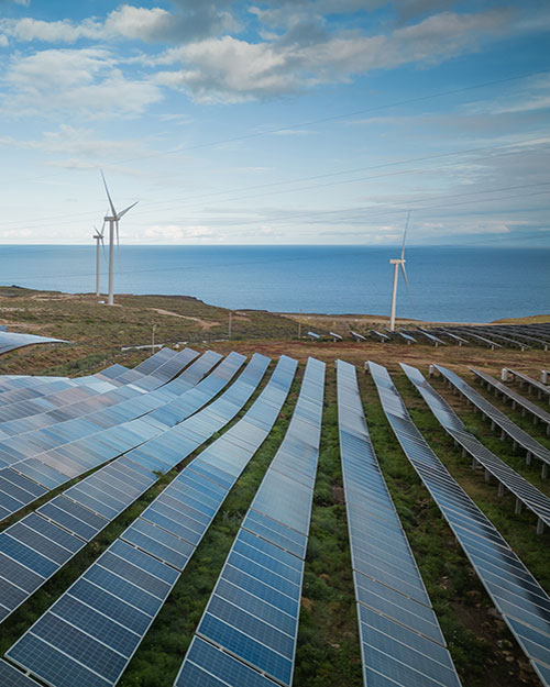 instalaciones de energía renovable