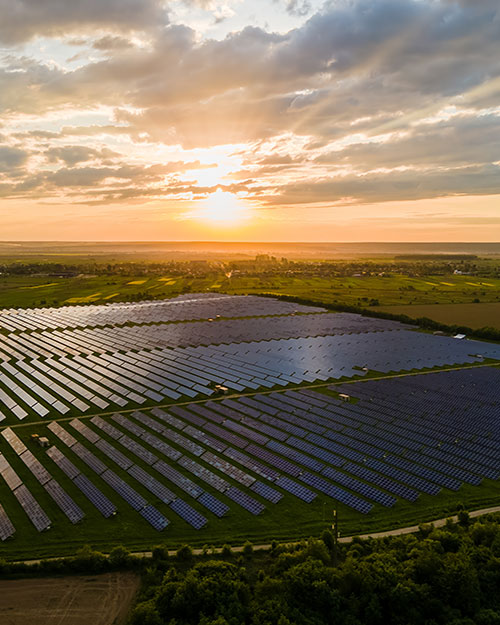 planta solar a gran escala