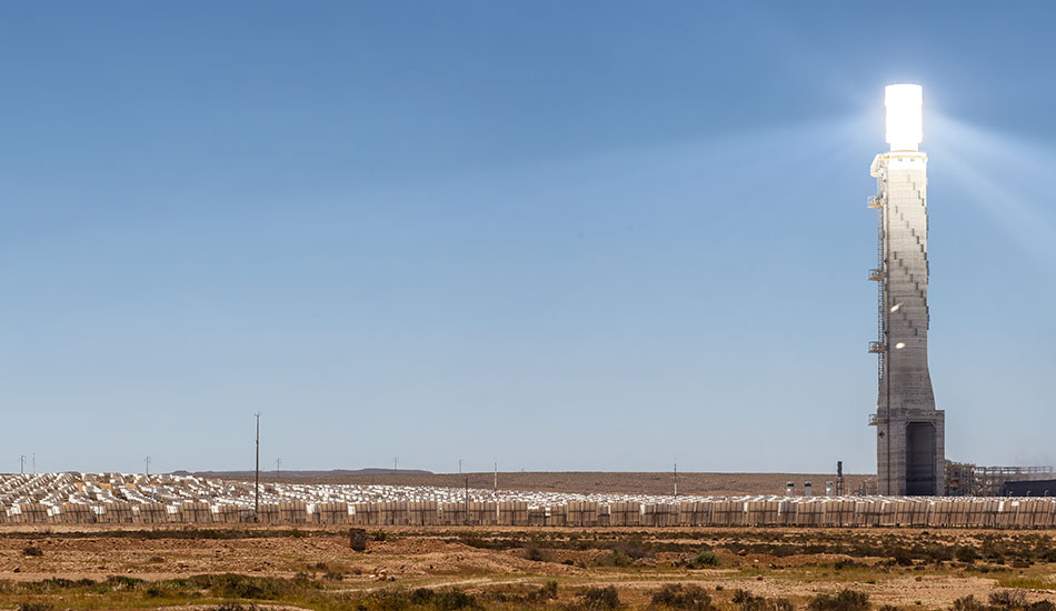 planta termosolar de torre