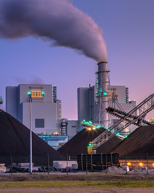 central eléctrica de carbón