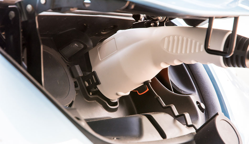 cargador de coche eléctrico