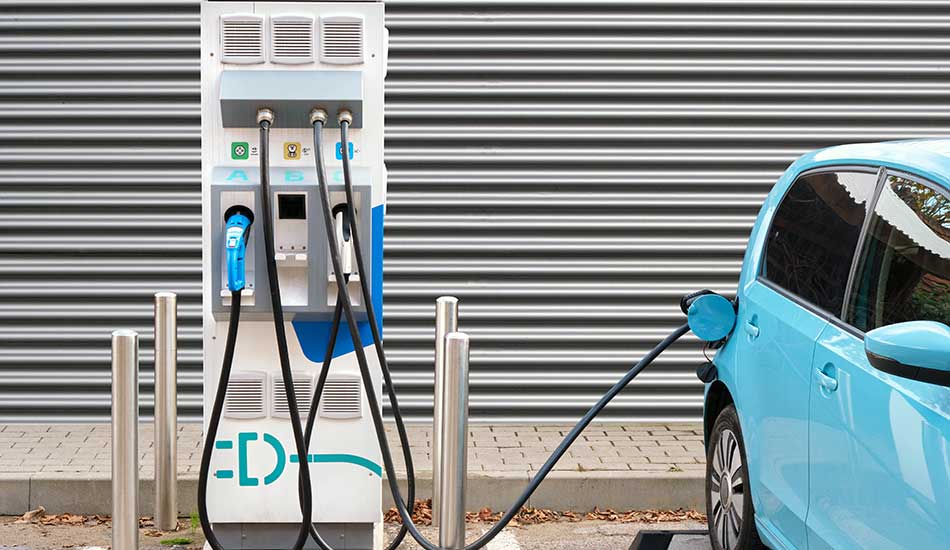 Punto de recarga coche eléctrico